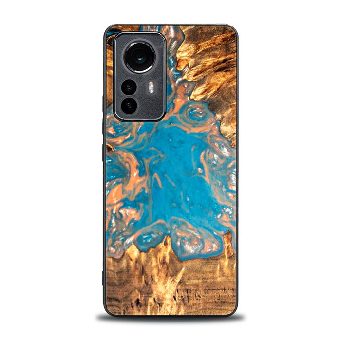 Xiaomi 12 Pro Etui na telefon z żywicy i drewna - SYNERGY#B22