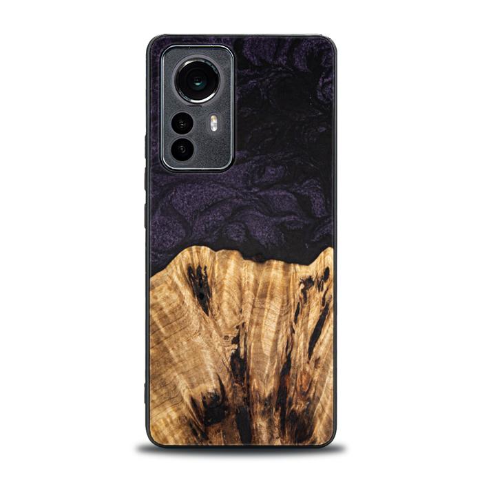 Xiaomi 12 Pro Etui na telefon z żywicy i drewna - SYNERGY#C31