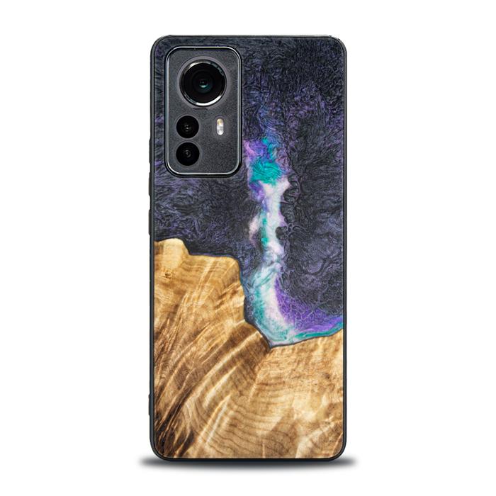 Xiaomi 12 Pro Etui na telefon z żywicy i drewna - SYNERGY#C7