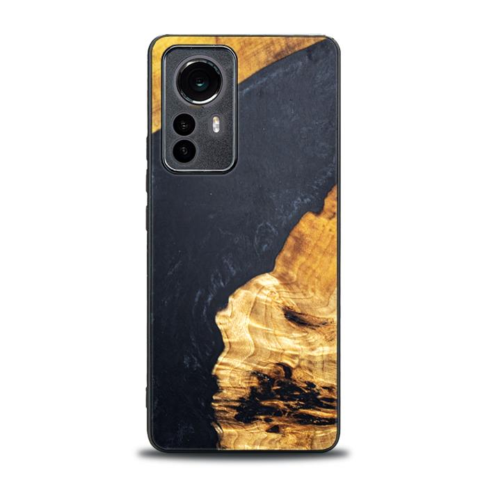 Xiaomi 12 Pro Resin & Wood Phone Case - Synergy#B18