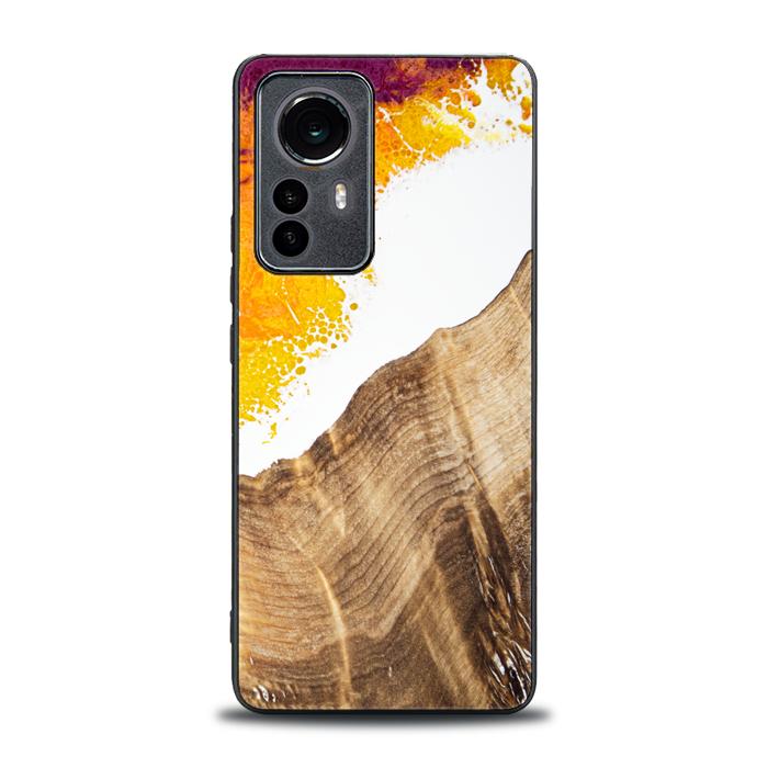 Xiaomi 12 Pro Resin & Wood Phone Case - Synergy#C28