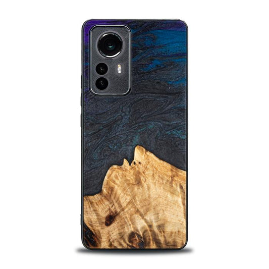 Xiaomi 12 Pro Handyhülle aus Kunstharz und Holz - Synergy#C5