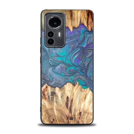 Xiaomi 12 Pro Handyhülle aus Harz und Holz - Synergy#D107
