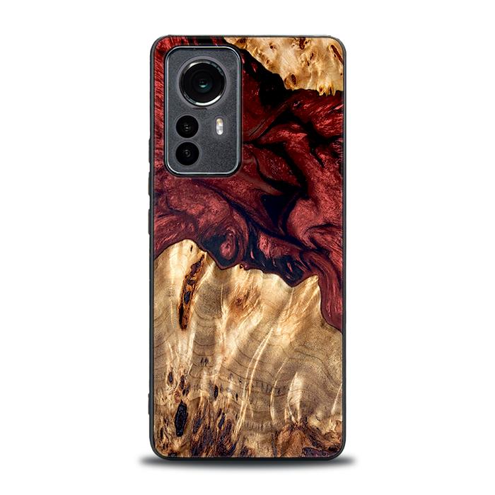 Xiaomi 12 Pro Etui na telefon z żywicy i drewna - Synergy#D121
