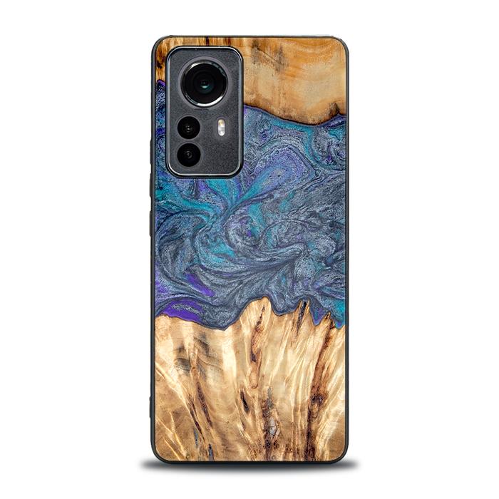 Xiaomi 12 Pro Etui na telefon z żywicy i drewna - Synergy#D132