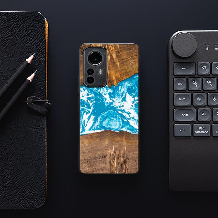 Xiaomi 12 / 12X Handyhülle aus Kunstharz und Holz - SYNERGY# A7