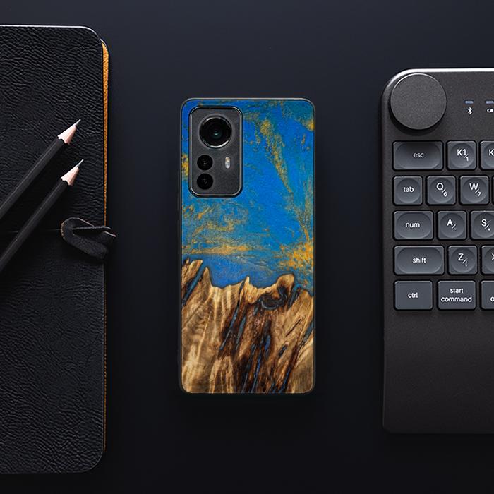 Xiaomi 12 / 12X Handyhülle aus Kunstharz und Holz - SYNERGY#C43
