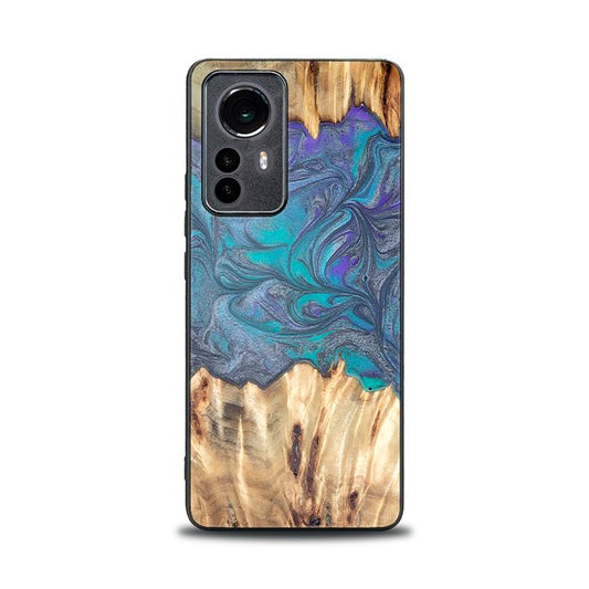 Xiaomi 12 / 12X Handyhülle aus Harz und Holz - Synergy#D107