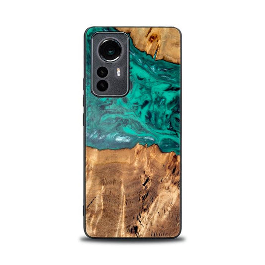 Xiaomi 12 / 12X Handyhülle aus Harz und Holz - Synergy#D133