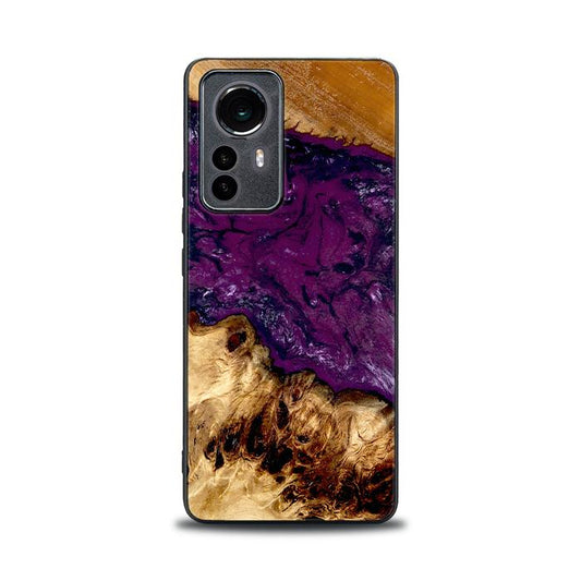 Xiaomi 12 / 12X Handyhülle aus Harz und Holz - Synergy#D134