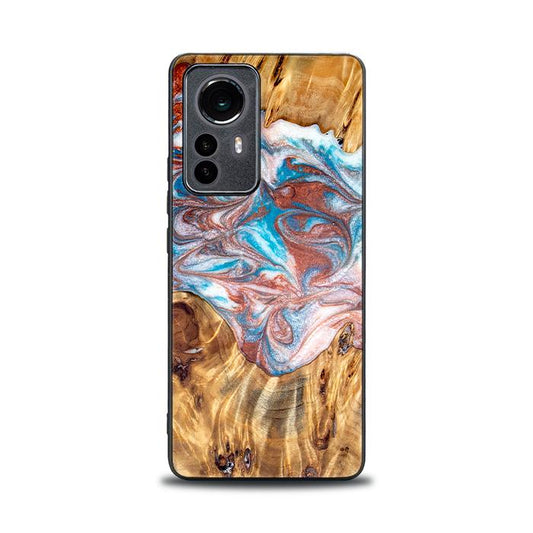 Xiaomi 12 / 12X Handyhülle aus Harz und Holz - Synergy#D138
