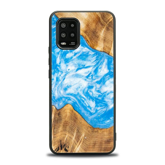 Xiaomi Mi 10 Lite etui na telefon z żywicy i drewna - SYNERGY# A28