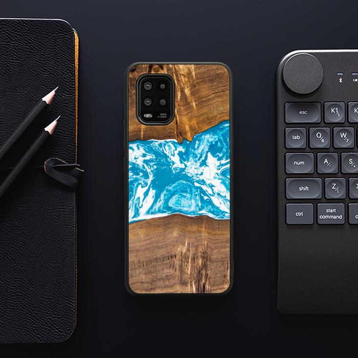 Xiaomi Mi 10 lite Handyhülle aus Kunstharz und Holz - SYNERGY# A7