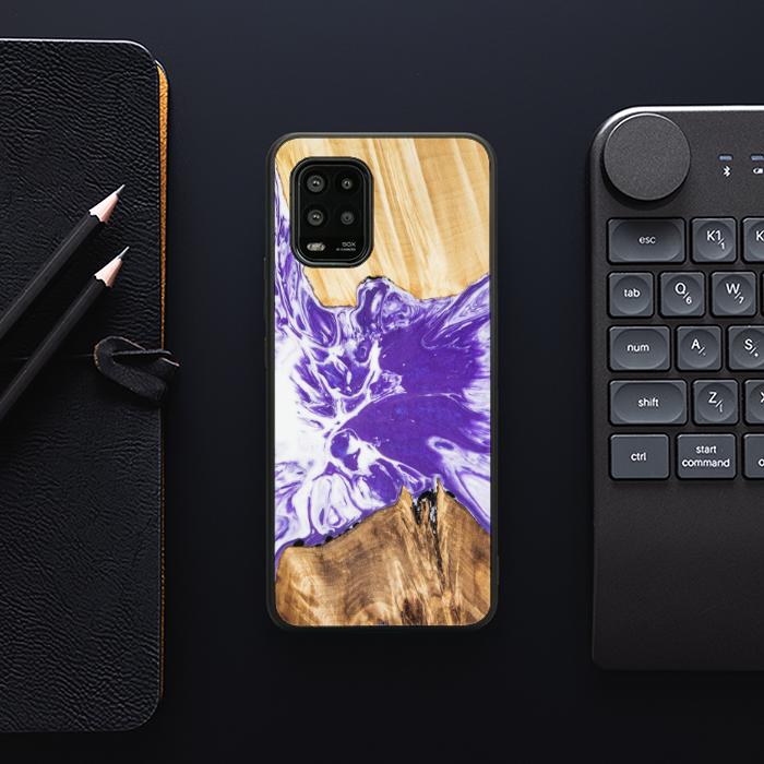 Xiaomi Mi 10 lite Resin & Wood Phone Case - SYNERGY#A78