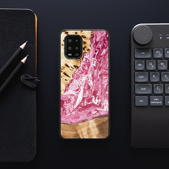 Xiaomi Mi 10 lite Handyhülle aus Kunstharz und Holz - SYNERGY# A99