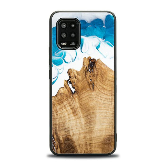 Xiaomi Mi 10 Lite etui na telefon z żywicy i drewna - SYNERGY#C41