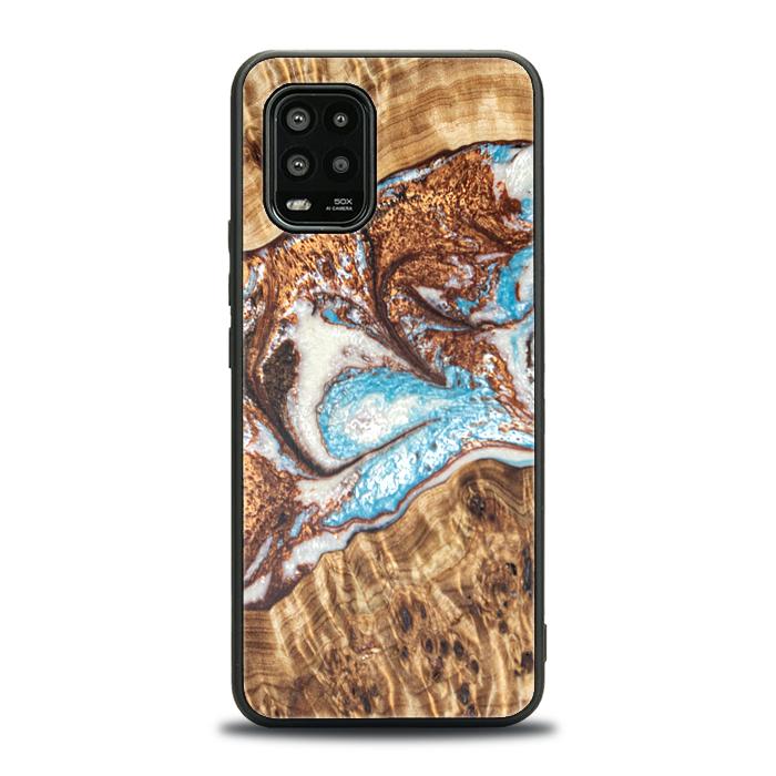 Xiaomi Mi 10 lite Etui na telefon z żywicy i drewna - Synergy#B11