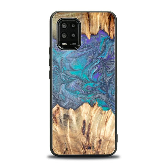 Xiaomi Mi 10 lite Handyhülle aus Harz und Holz - Synergy#D107