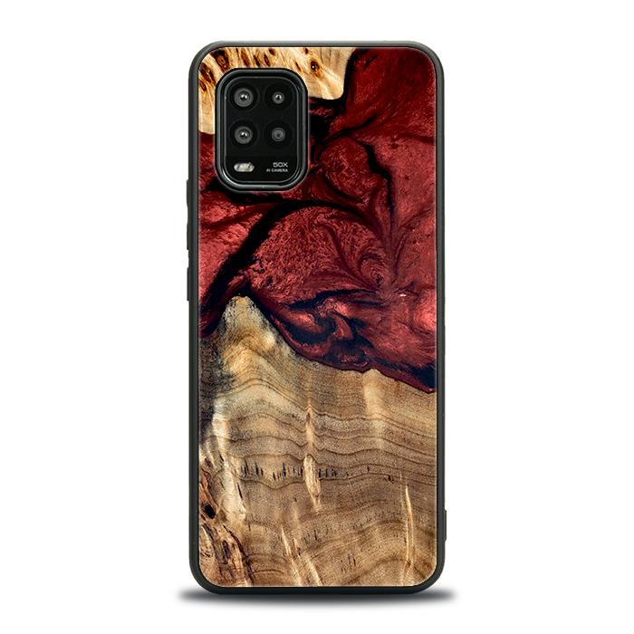 Xiaomi Mi 10 lite Etui na telefon z żywicy i drewna - Synergy#D122
