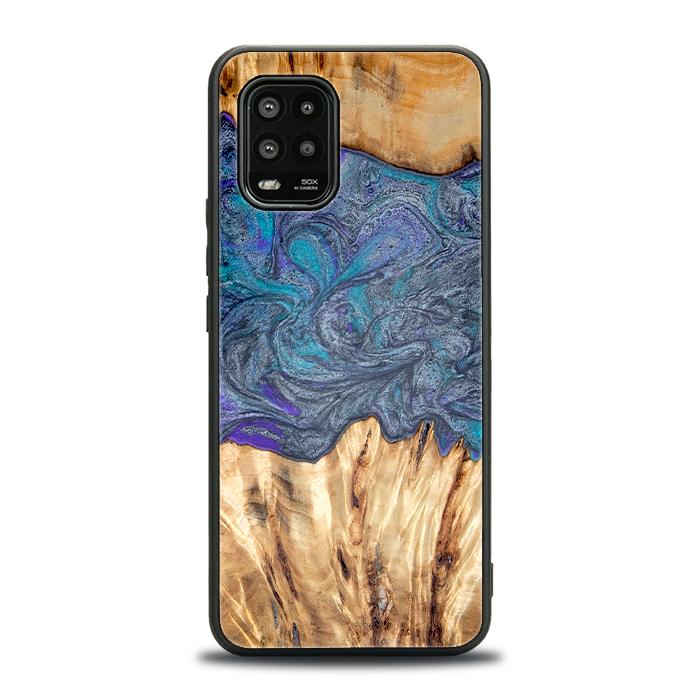 Xiaomi Mi 10 lite Etui na telefon z żywicy i drewna - Synergy#D132