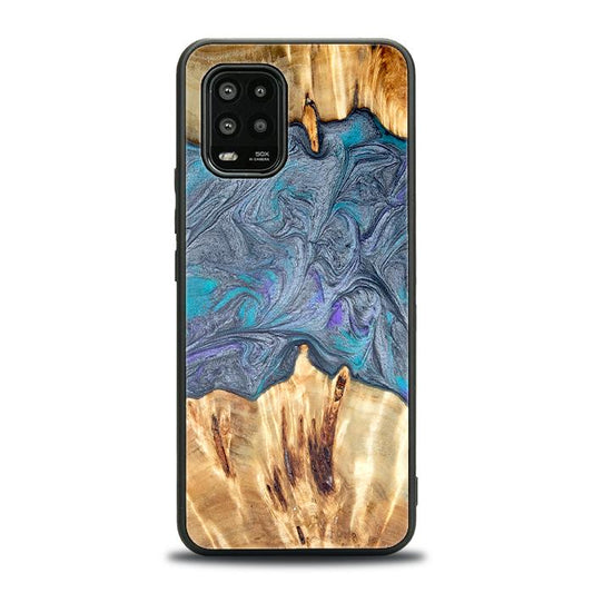 Xiaomi Mi 10 lite Handyhülle aus Harz und Holz - Synergy#D135