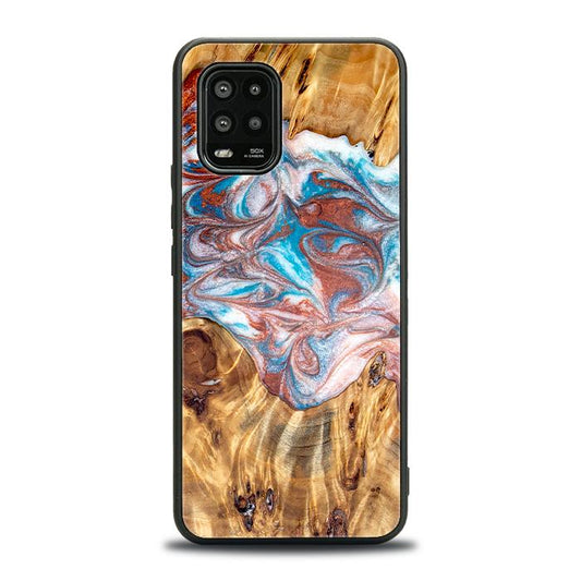 Xiaomi Mi 10 lite Handyhülle aus Harz und Holz - Synergy#D138