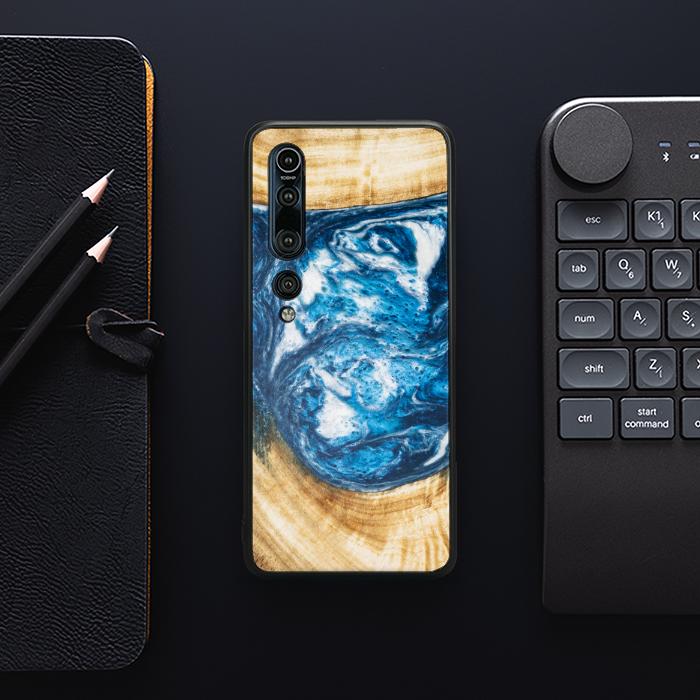 Xiaomi Mi 10 Pro Etui na telefon z żywicy i drewna - SYNERGY#350