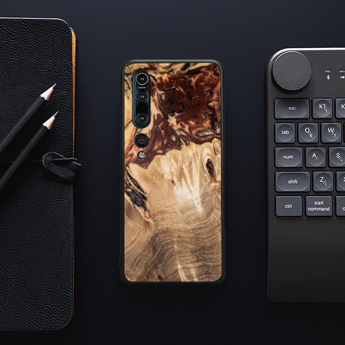 Xiaomi Mi 10 Pro Handyhülle aus Kunstharz und Holz - SYNERGY# A100