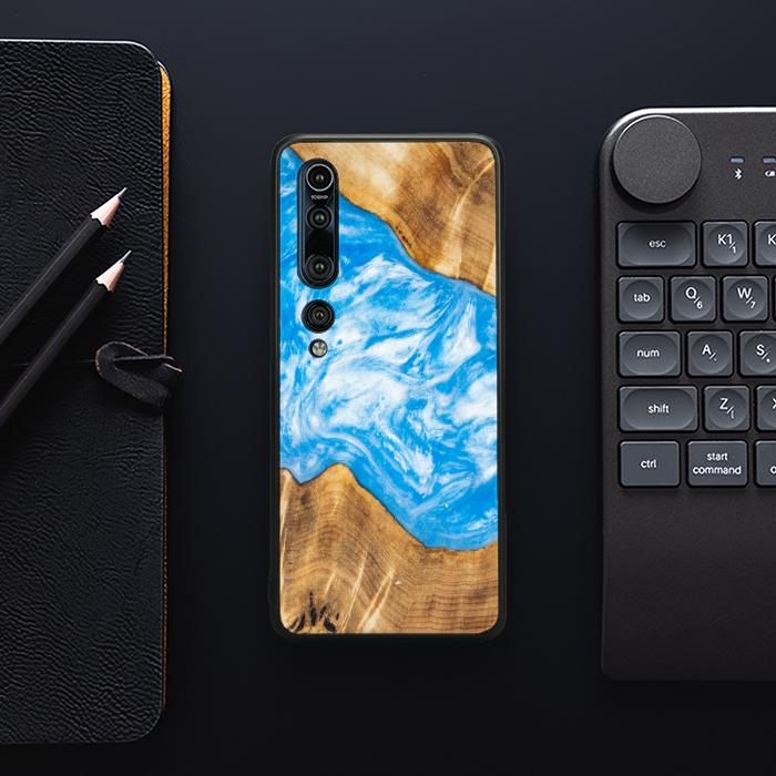 Xiaomi Mi 10 Pro Handyhülle aus Kunstharz und Holz - SYNERGY# A28