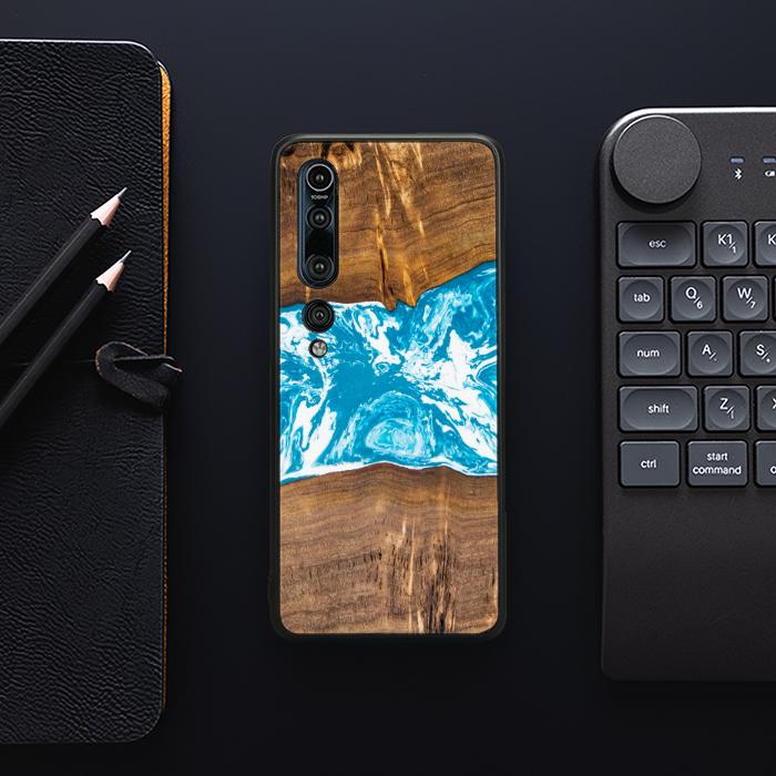 Xiaomi Mi 10 Pro Handyhülle aus Kunstharz und Holz - SYNERGY# A7
