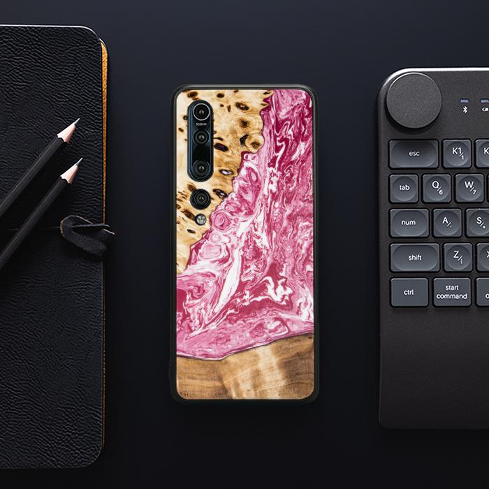 Xiaomi Mi 10 Pro Handyhülle aus Kunstharz und Holz - SYNERGY# A99