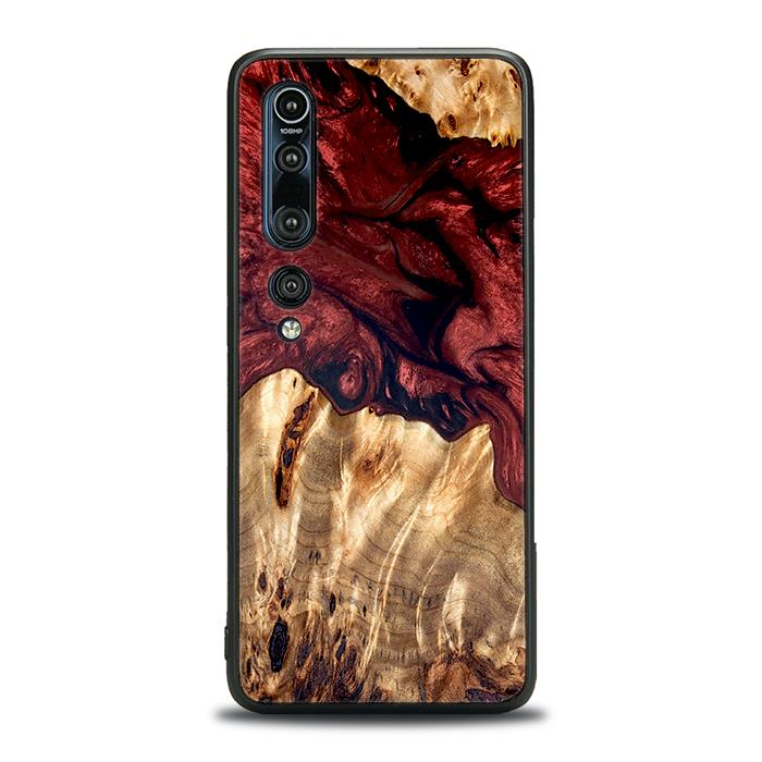Xiaomi Mi 10 Pro Etui na telefon z żywicy i drewna - Synergy#D121