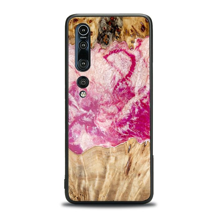 Xiaomi Mi 10 Pro Etui na telefon z żywicy i drewna - Synergy#D123