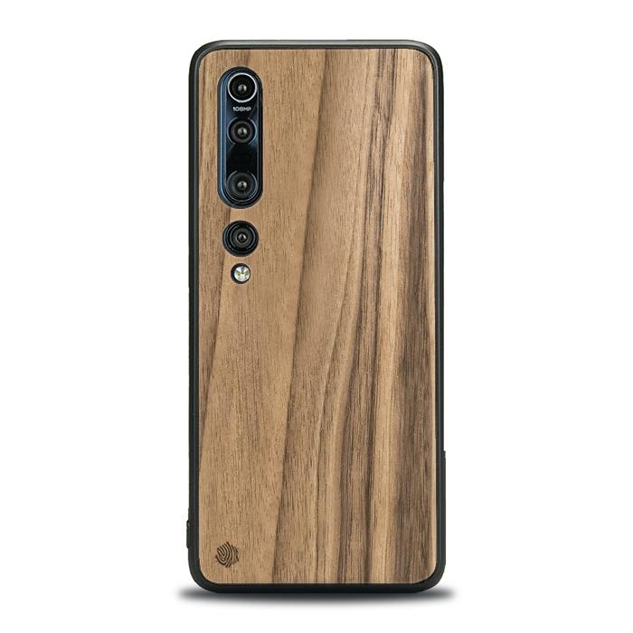 Xiaomi Mi 10 Pro Handyhülle aus Holz – Nussbaum