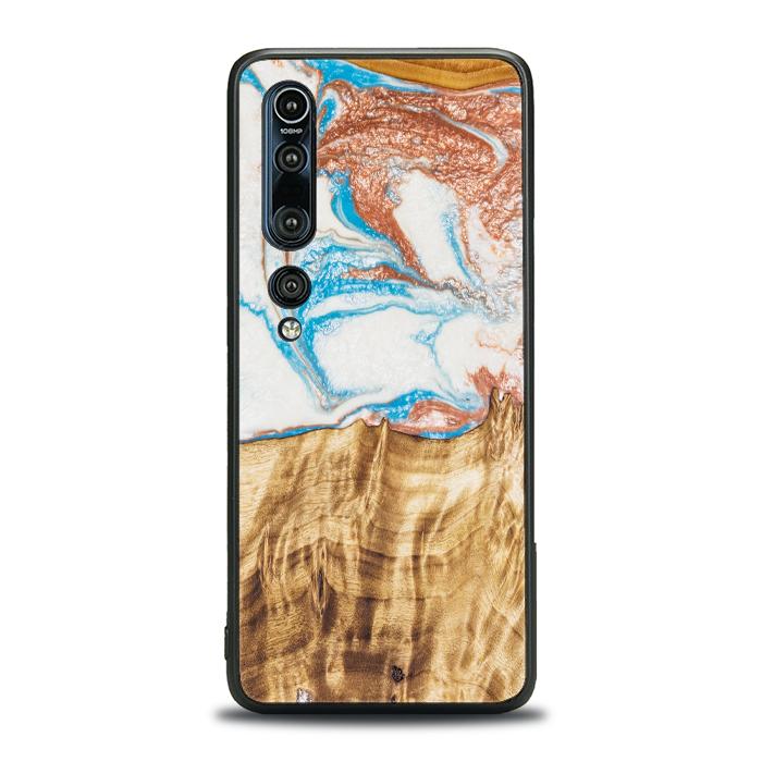 Xiaomi Mi 10 Etui na telefon z żywicy i drewna - SYNERGY#47