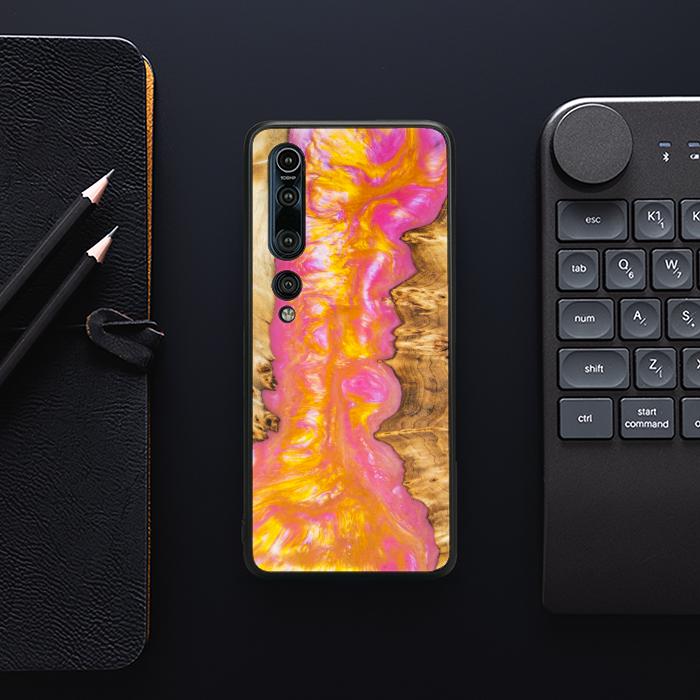 Xiaomi Mi 10 Etui na telefon z żywicy i drewna - SYNERGY#A20