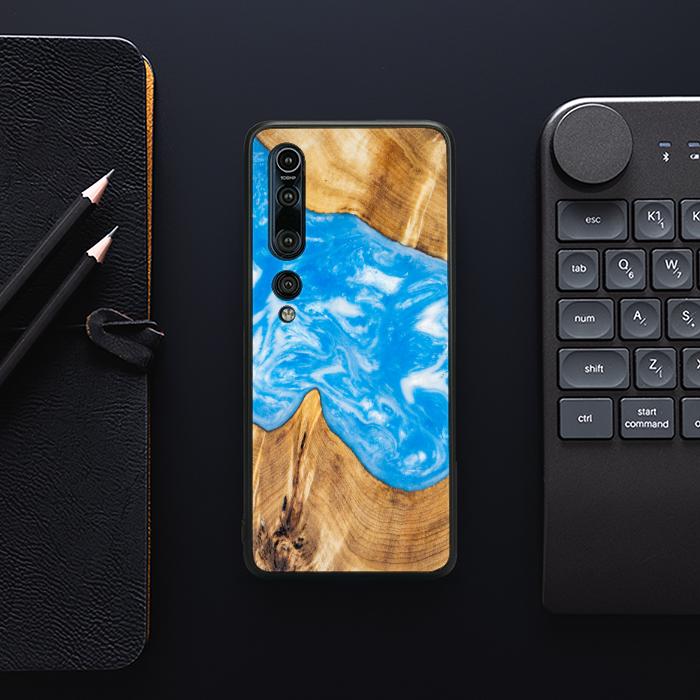 Xiaomi Mi 10 Etui na telefon z żywicy i drewna - SYNERGY# A26