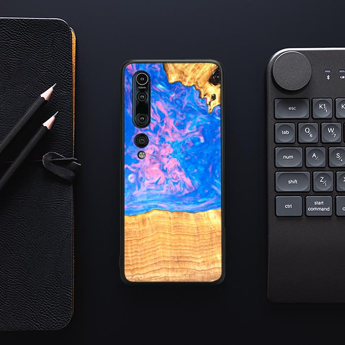 Xiaomi Mi 10 Etui na telefon z żywicy i drewna - SYNERGY#B23