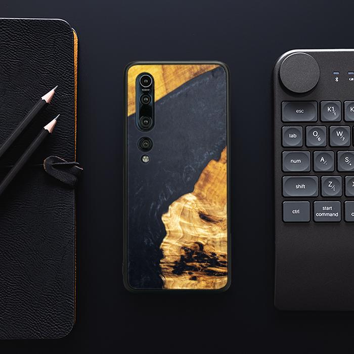 Xiaomi Mi 10 Etui na telefon z żywicy i drewna - Synergy#B18