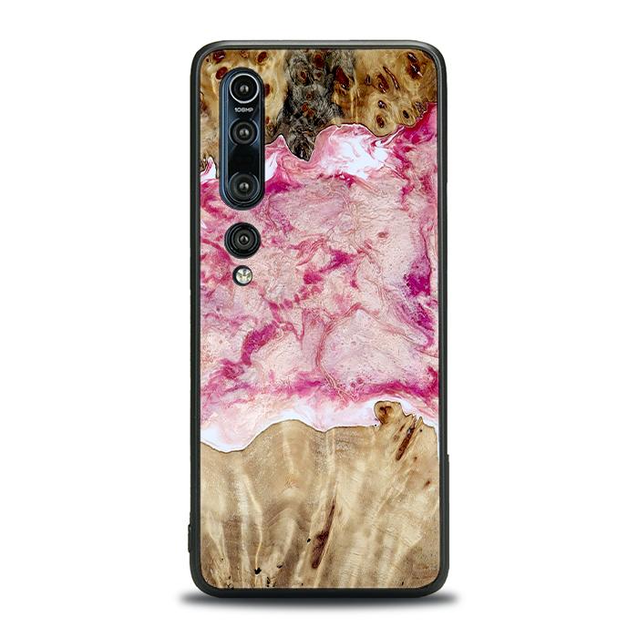 Xiaomi Mi 10 Etui na telefon z żywicy i drewna - Synergy#D101