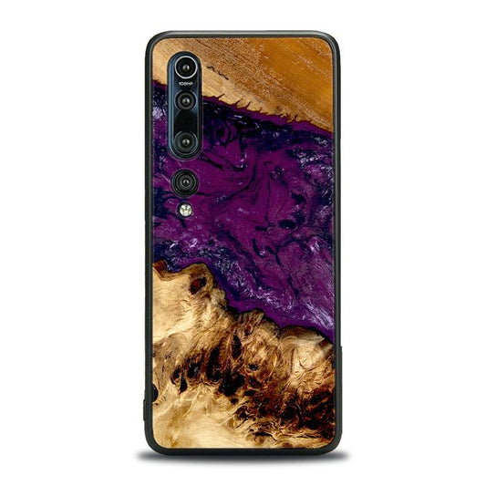 Xiaomi Mi 10 Handyhülle aus Harz und Holz - Synergy#D134