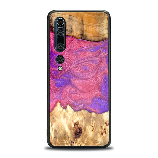 Xiaomi Mi 10 Handyhülle aus Harz und Holz - Synergy#D136