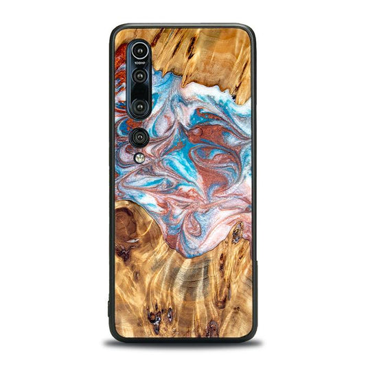 Xiaomi Mi 10 Handyhülle aus Harz und Holz - Synergy#D138