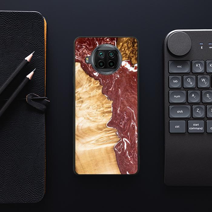 Xiaomi Mi 10T lite Etui na telefon z żywicy i drewna - SYNERGY#316