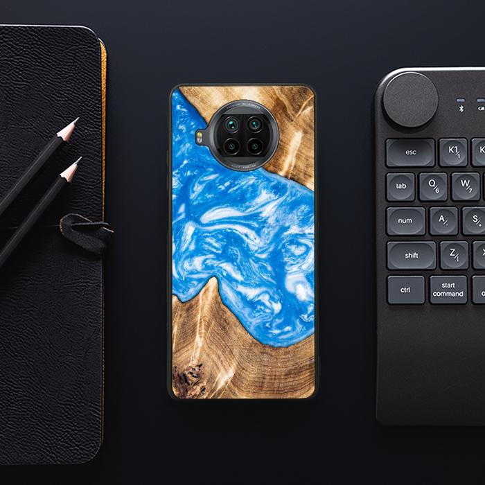 Xiaomi Mi 10T lite Etui na telefon z żywicy i drewna - SYNERGY#325