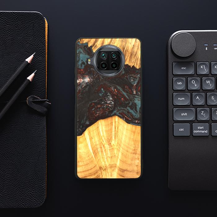 Xiaomi Mi 10T lite Etui na telefon z żywicy i drewna - SYNERGY#B42