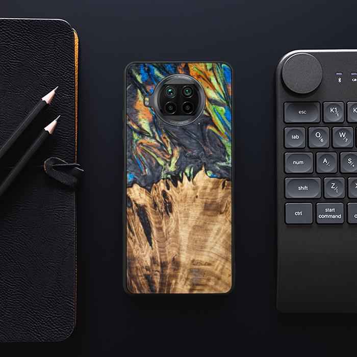 Xiaomi Mi 10T lite Etui na telefon z żywicy i drewna - SYNERGY#C22