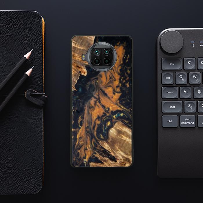 Xiaomi Mi 10T lite Etui na telefon z żywicy i drewna - Synergy#162