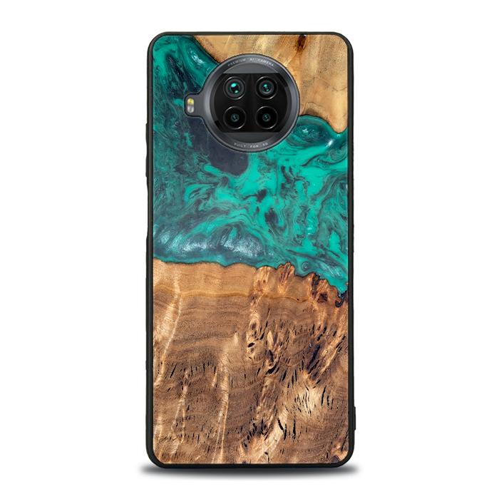Xiaomi Mi 10T lite Handyhülle aus Harz und Holz - Synergy#D111