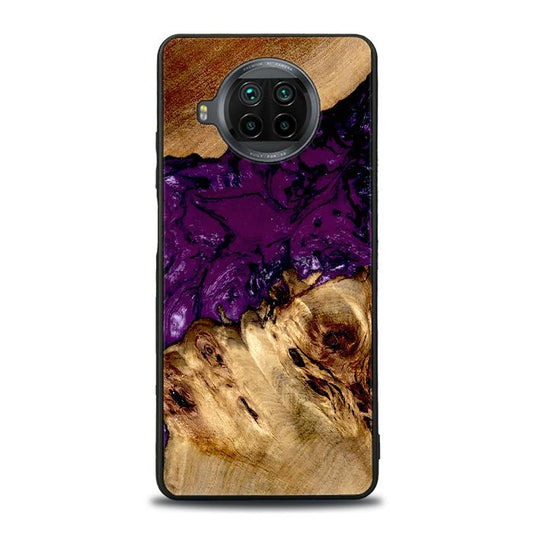 Xiaomi Mi 10T lite Handyhülle aus Harz und Holz - Synergy#D113